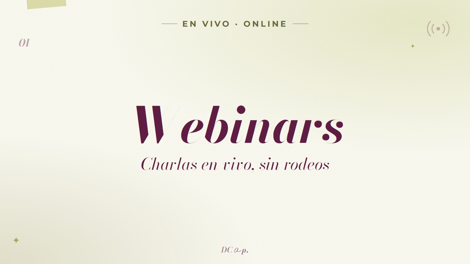 Imagen de la categoría Webinars